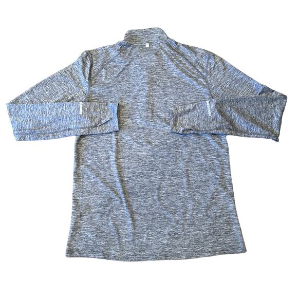 Nike Men's Element Dri FIT Half Zip Running Top Heather Gray Size M - Picture 3 of 8